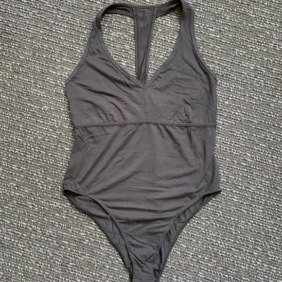 FELINA BODY ZONE V-NECK MODAL BODYSUIT BLACK XL - Picture 5 of 5